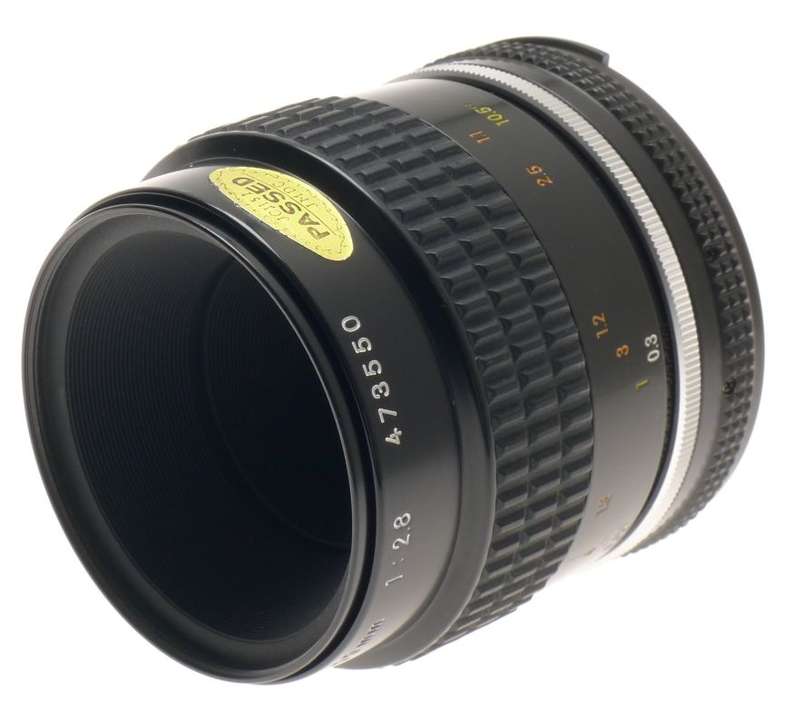 AI-S NIKON f=55mm MICRO-NIKKOR 55mm f/2.8 CAPS FILTER SERVICED CLA LENS 2.8/55mm