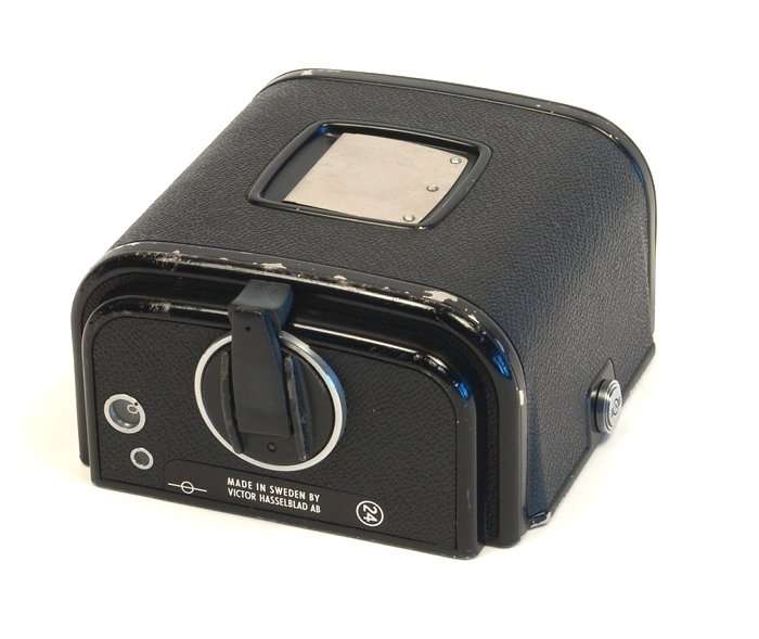 HASSELBLAD CAMERA A24 CHROME FILM BACK W/SLIDE NICE NR8