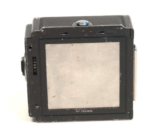 HASSELBLAD CAMERA A24 CHROME FILM BACK W/SLIDE NICE NR8