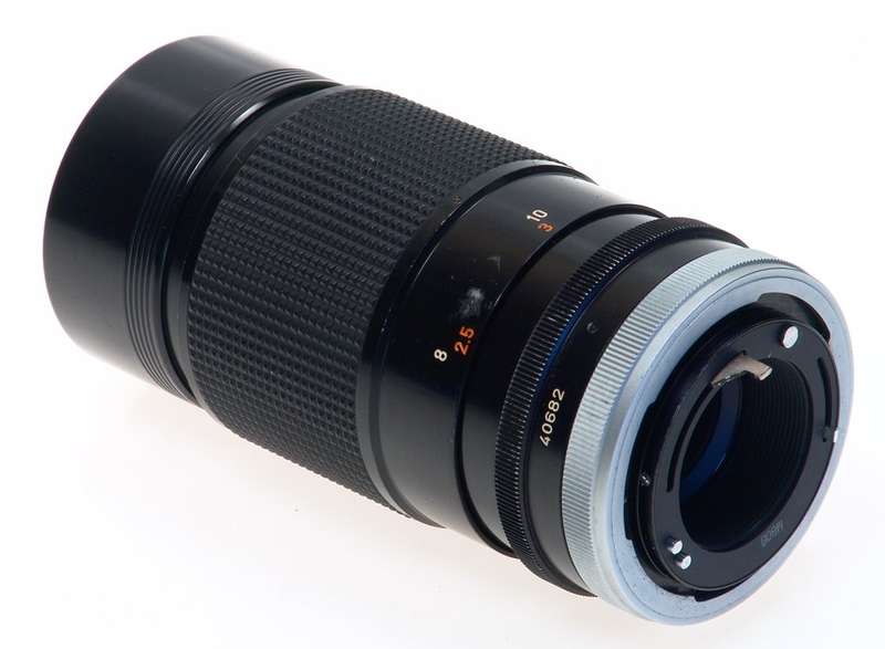 CANON SLR CAMERA LENS FD 200mm F4 CAPS 1:4/200 NICE NR