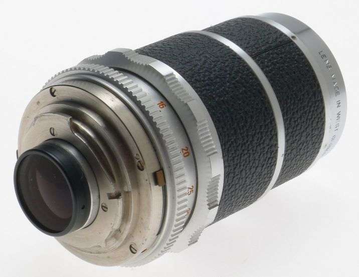 VOIGTLANDER SUPER-DYNAREX 1:4/135mm VINTAGE CAMERA LENS f=135mm CAPS COMPUR NICE