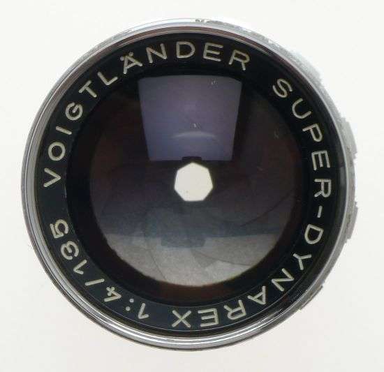 VOIGTLANDER SUPER-DYNAREX 1:4/135mm VINTAGE CAMERA LENS f=135mm CAPS COMPUR NICE