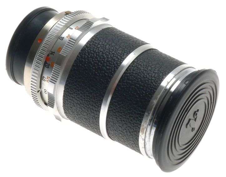 VOIGTLANDER SUPER-DYNAREX 1:4/135mm VINTAGE CAMERA LENS f=135mm CAPS COMPUR NICE