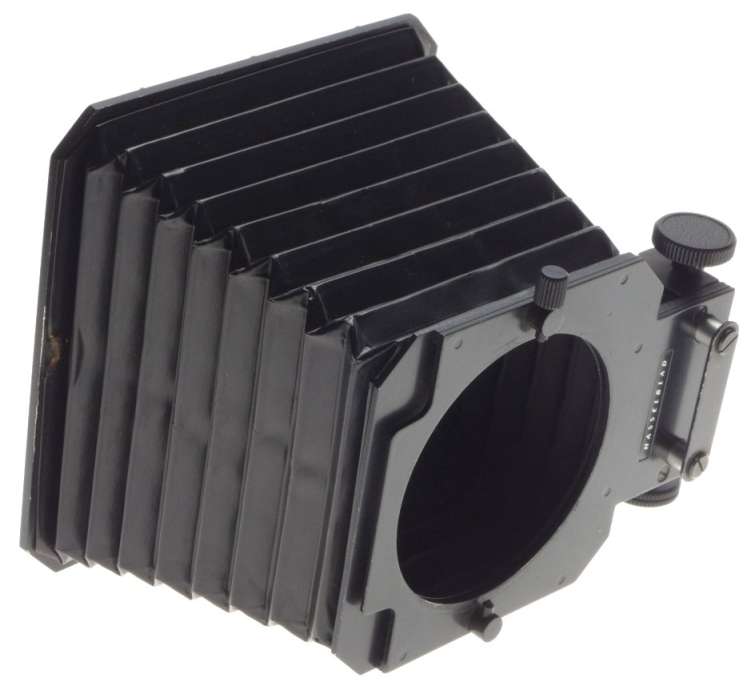 HASSELBLAD camera compendium lens hood shade bellows with black masks frames