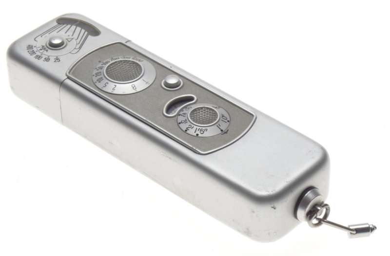 MINOX compact 16mm film spy camera in used condition metered spy with used case