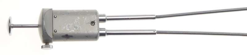 LEITZ Wetzlar Leica camera double release cable for Visoflex Macro Bellows used