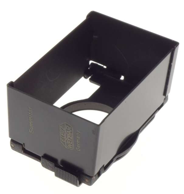 SOOFM box SUMMARON 2/50mm Summitar collapsible lens hood shade black Leica Leitz