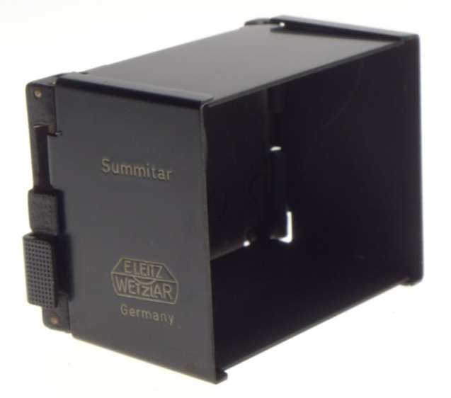 SOOFM box SUMMARON 2/50mm Summitar collapsible lens hood shade black Leica Leitz