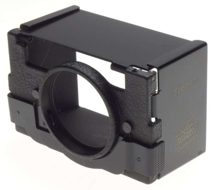SOOFM box SUMMARON 2/50mm Summitar collapsible lens hood shade black Leica Leitz