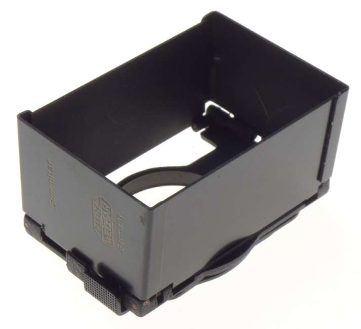 SOOFM box SUMMARON 2/50mm Summitar collapsible lens hood shade black Leica Leitz