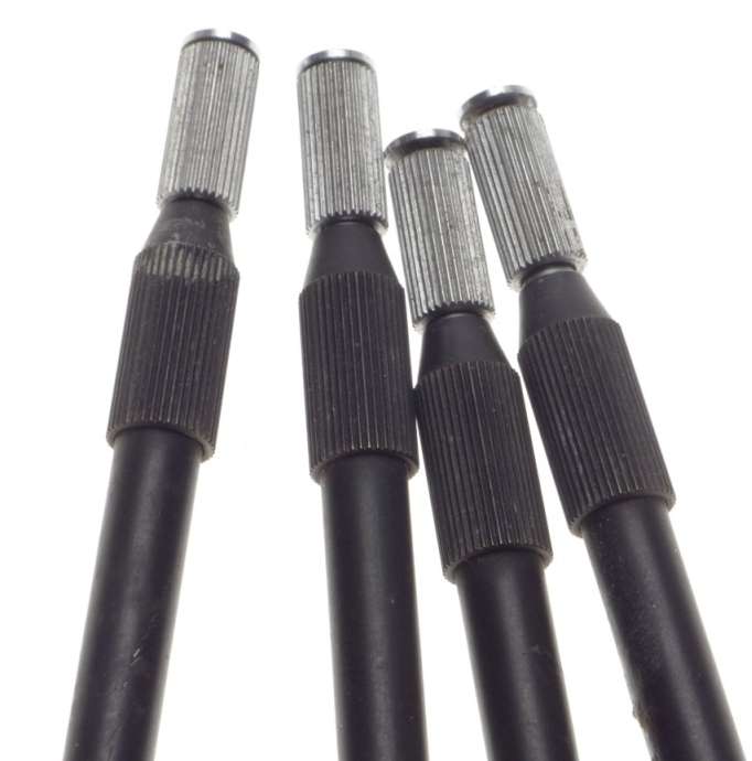 LEICA stand legs spare parts possibly from a copy stand set of 4 extendable used
