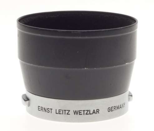 LEICA IUFOO black camera lens hood shade 1:4.5/135 Leitz Wetzlar for hektor