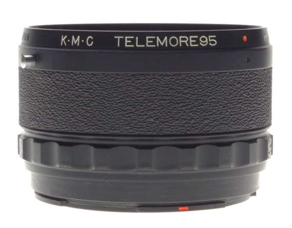 HASSELBLAD 6x6 Telemore95 tele converter K.M.C Komura fit 500CM film camera caps