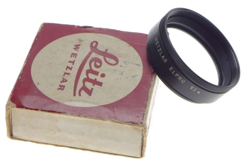 LEICA Elpro VIa close focus lens attachment Leitz boxed made in Germany VI a