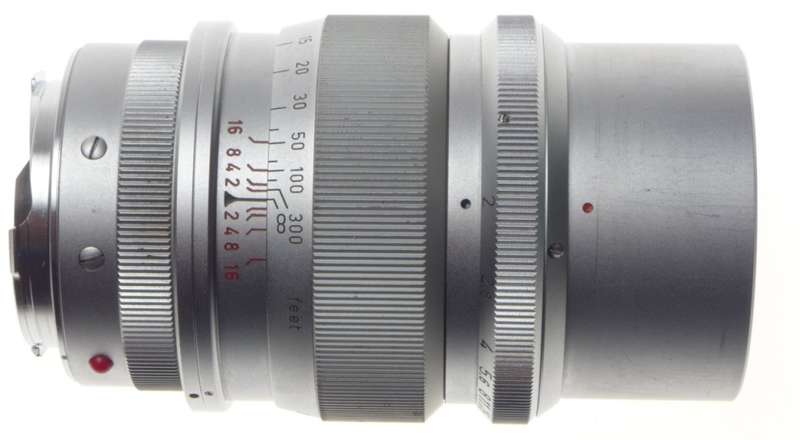 LEICA M mount Midland Canada rare chrome Summicron f=9cm 1:2 UVa filter 2/90mm