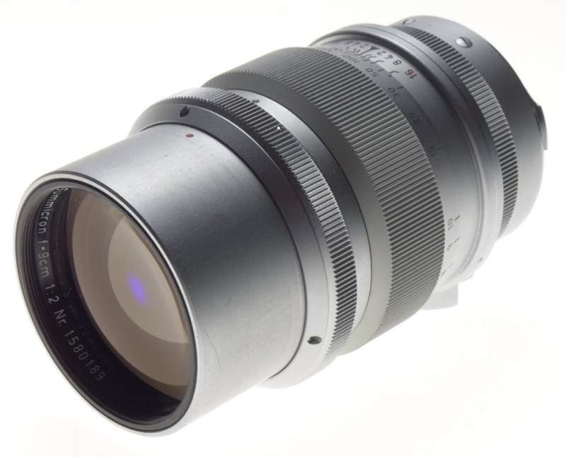 LEICA M mount Midland Canada rare chrome Summicron f=9cm 1:2 UVa filter 2/90mm