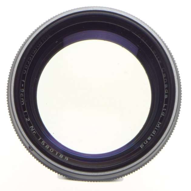LEICA M mount Midland Canada rare chrome Summicron f=9cm 1:2 UVa filter 2/90mm