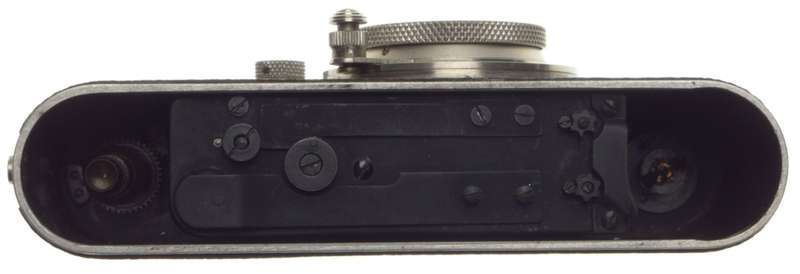 LEICA I Black paint camera Nickel Leitz Elmar 1:3.5 f=50mm case filter set clean