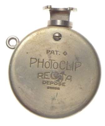 Photoclip vintage retro round rangefinder camera self timer for Leica in case