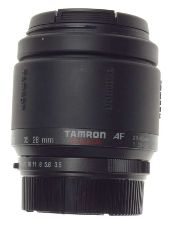 TAMRON AF-28-80mm F3.5-5.6 Aspherical lens fits pentax AF SLR camera boxed Mint-
