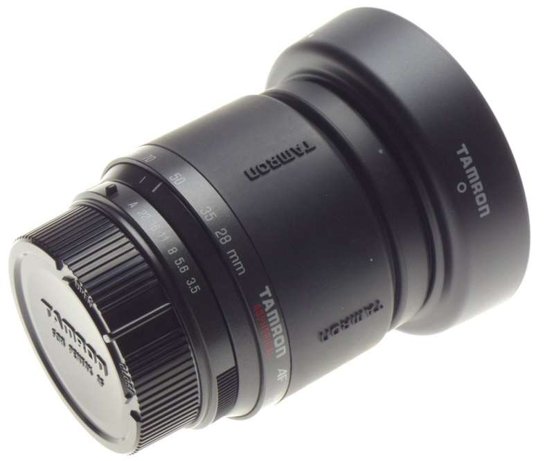 TAMRON AF-28-80mm F3.5-5.6 Aspherical lens fits pentax AF SLR camera boxed Mint-