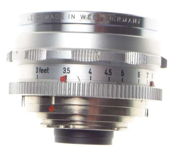 VOIGTLANDER Septon 1:2/50mm lens on SLR Ultramatic CS 35mm film camera f=50mm