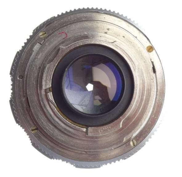 VOIGTLANDER Septon 1:2/50mm lens on SLR Ultramatic CS 35mm film camera f=50mm