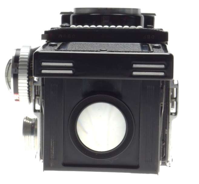 ROLLEIFLEX 3.5 f=75mm Zeiss Planar TLR medium format film camera 3.5/75 metered