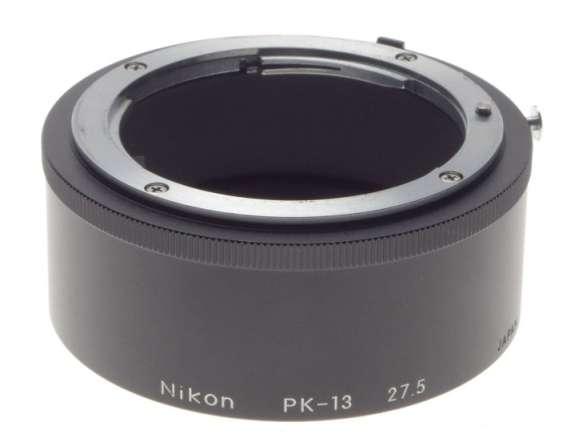 PK-13 macro AI-S Nikon auto extension ring 27.5 SLR 35mm camera adapter boxed