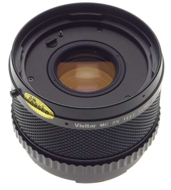 HASSELBLAD 6x6 Vivitar MC 2x Tele converter lens adapter fit 503CXi CW 501 500CM