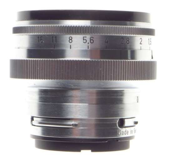 CONTAX IIIa Zeiss Opton Sonnar 1:1.5 f=50mm 35mm chrome 35mm camera 1.5/50 cased