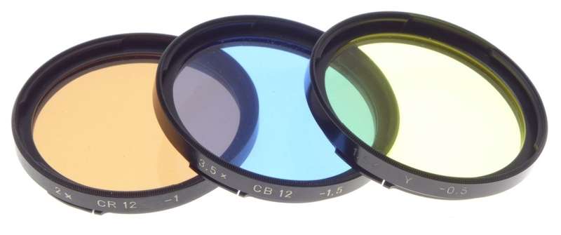 HASSELBLAD 50 assortment of color lens filter cased brown blue yellow CB12 CR12