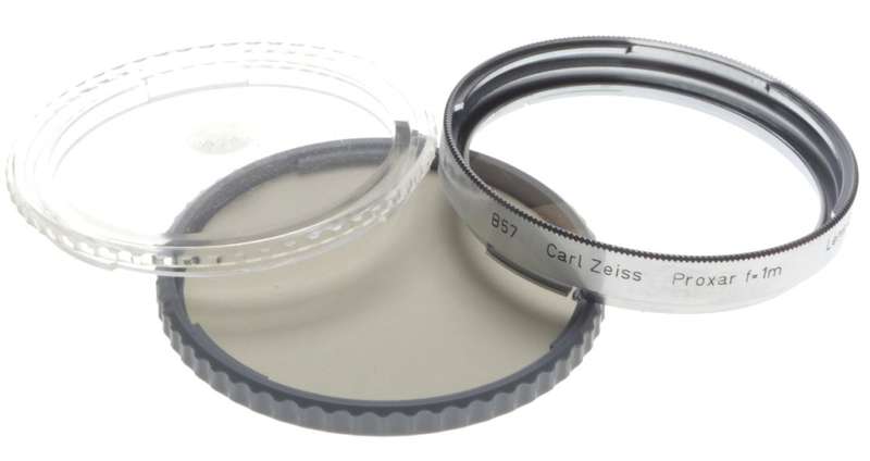 f=1m PROXAR close up focus camera adapter lens for Hasselblad B57 Zeiss case