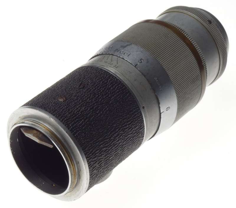 1:4.5/135 HEKTOR Leica M39 screw mount f=135mm Chrome Leitz lens very well used