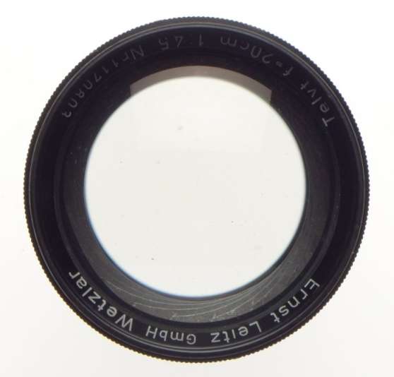BLACK paint 1:4.5 f=20cm Telyt Visoflex camera SLR lens 4.5/200 good condition