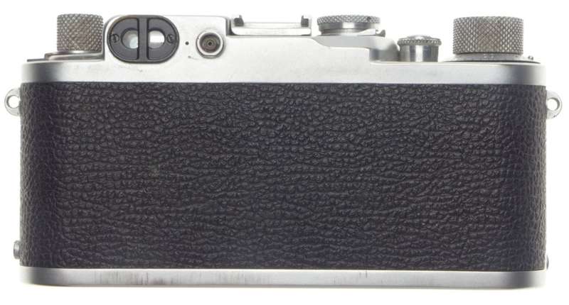 IIIF 3f Leica screwmount 35mm film rangefinder chrome camera 3.5 ELMAR f=5cm cap