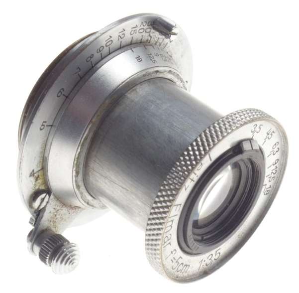IIIF 3f Leica screwmount 35mm film rangefinder chrome camera 3.5 ELMAR f=5cm cap