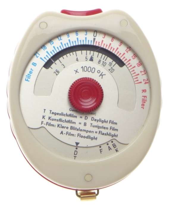 GOSSEN Sixticolor colour temperature meter vintage working clean rare