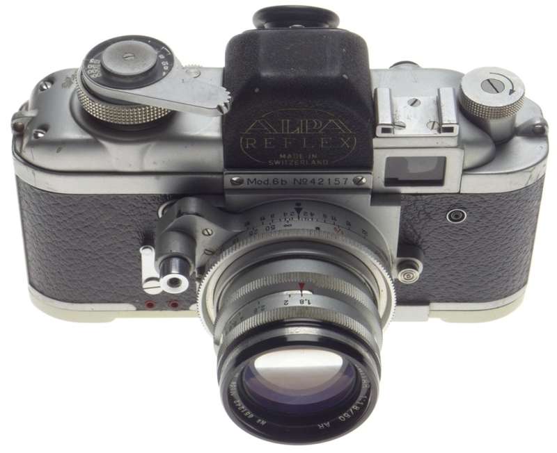 KERN SWITAR 1.8/50 Schneider SLR vintage camera silver lens Mod. 6B rare f=50