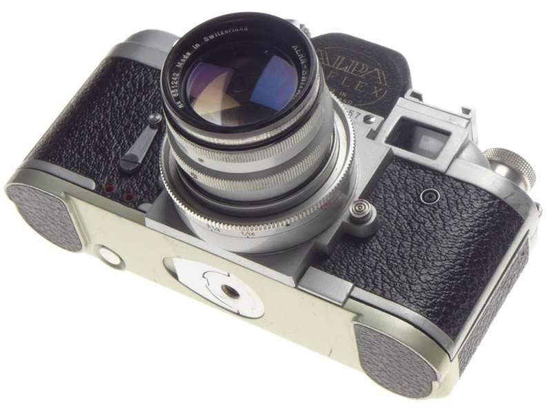KERN SWITAR 1.8/50 Schneider SLR vintage camera silver lens Mod. 6B rare f=50