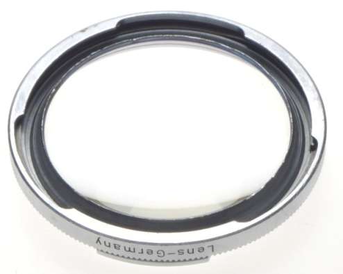 Zeiss Contarex SLR camera lens close up PROXAR f=0.2m B56 chrome cased clean