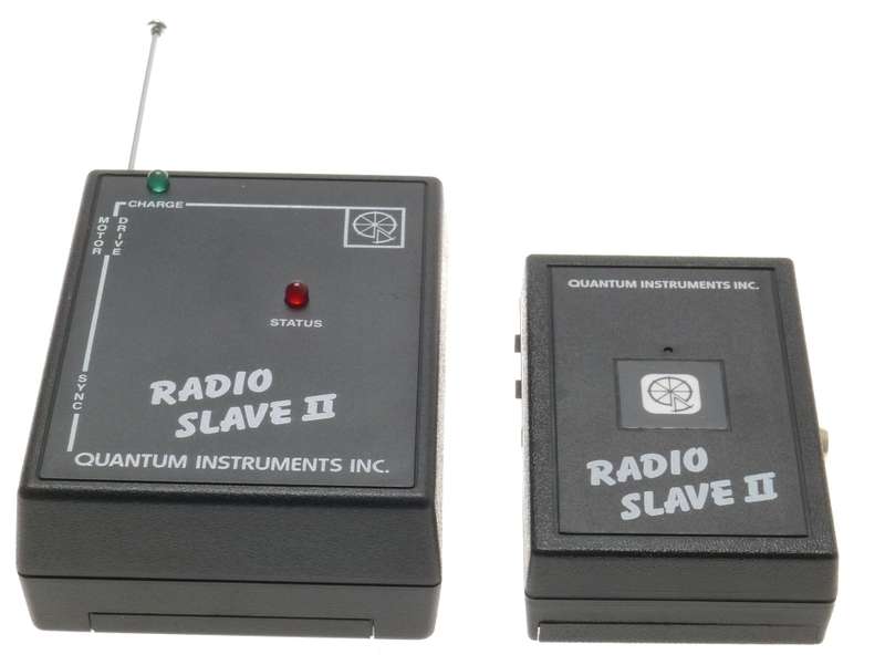 RADIO SLAVE II REMOTE CONTROL FOR CAMERA AND FLASH UNITS QUANTUM INSTRUMENTS BOX