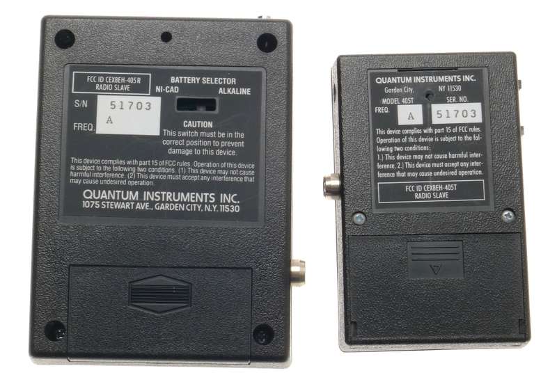 RADIO SLAVE II REMOTE CONTROL FOR CAMERA AND FLASH UNITS QUANTUM INSTRUMENTS BOX