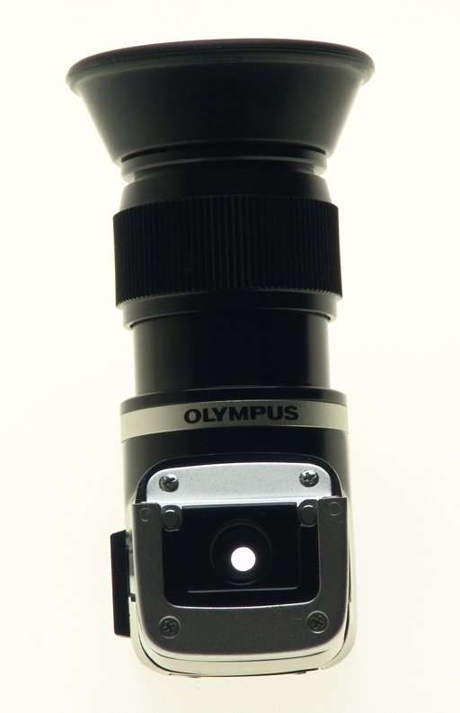 OLYMPUS SLR 35mm SLR CAMERA OM-SYSTEM RIGHT ANGLE VIEW FINDER 1.25x-2.5x CASED