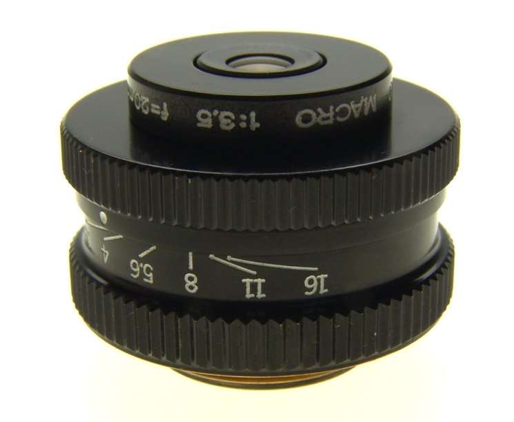 OLYMPUS OM-SYSTEM ZUIKO MACRO 1:3.5 f=20mm SLR CLOSE UP LENS 3.5/20mm LUMINAR NR