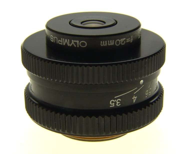 OLYMPUS OM-SYSTEM ZUIKO MACRO 1:3.5 f=20mm SLR CLOSE UP LENS 3.5/20mm LUMINAR NR