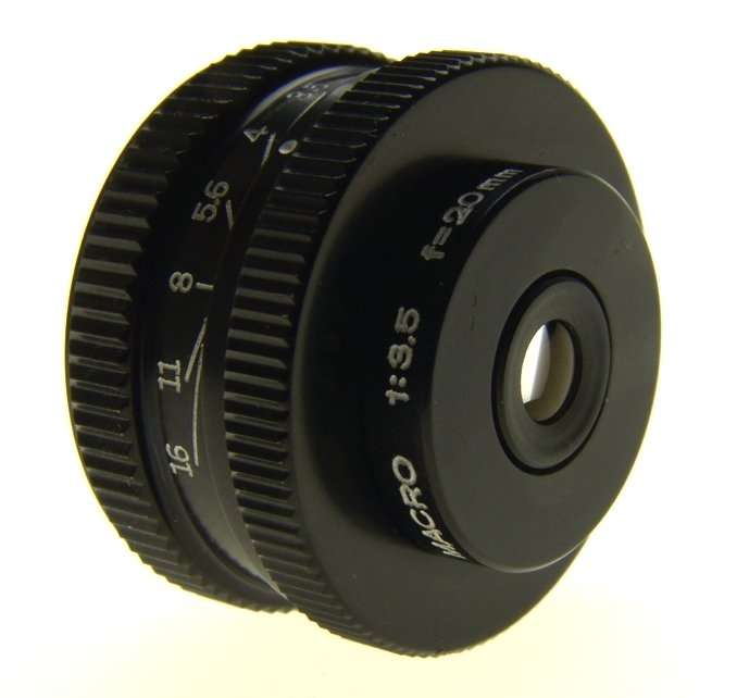 OLYMPUS OM-SYSTEM ZUIKO MACRO 1:3.5 f=20mm SLR CLOSE UP LENS 3.5/20mm LUMINAR NR