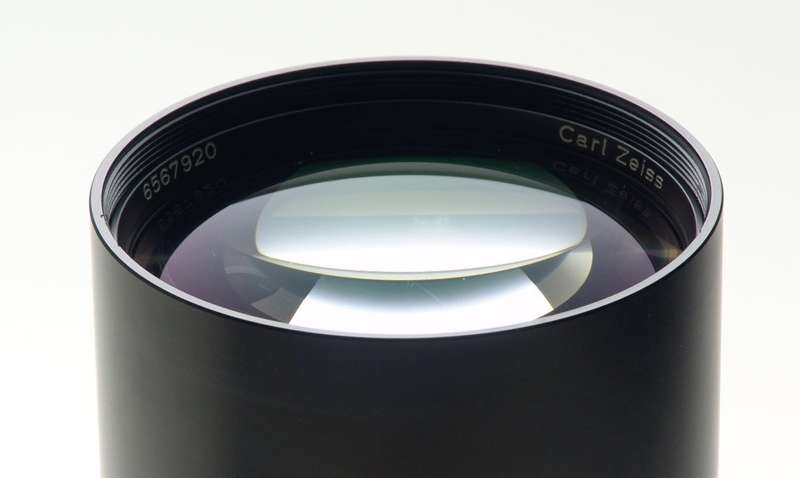 HASSELBLAD ZEISS TELE-TESSAR 5.6/350 T* CF HOOD CAPS CASE MINT CLA SERVICED NR