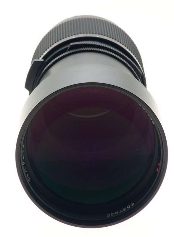 HASSELBLAD ZEISS TELE-TESSAR 5.6/350 T* CF HOOD CAPS CASE MINT CLA SERVICED NR