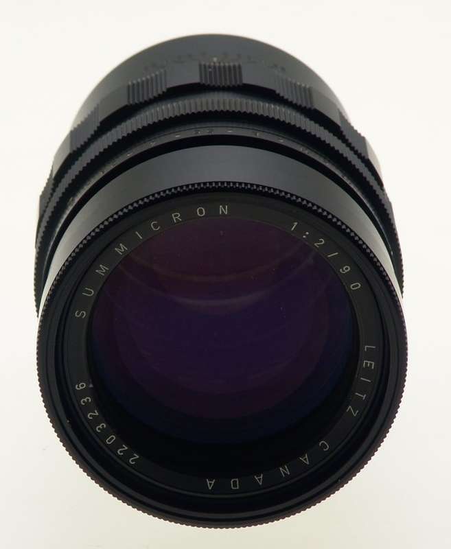 BLACK M MOUNT LEICA CAMERA LENS f=90mm SUMMICRON 2/90mm FITS M9 M6 LEITZ CANADA